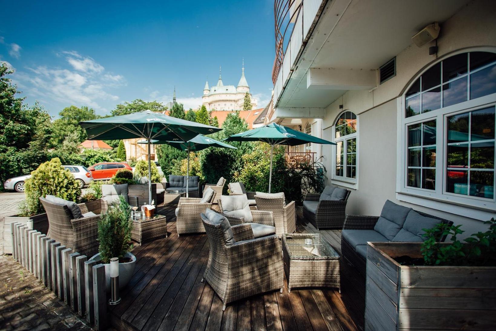 Hotel Pod Zamkom Бойнице Экстерьер фото